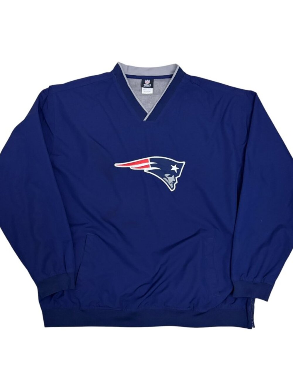 NEW ENGLAND PATRIOTS Jacket Football Windbreaker Light Coat Mens 2XL